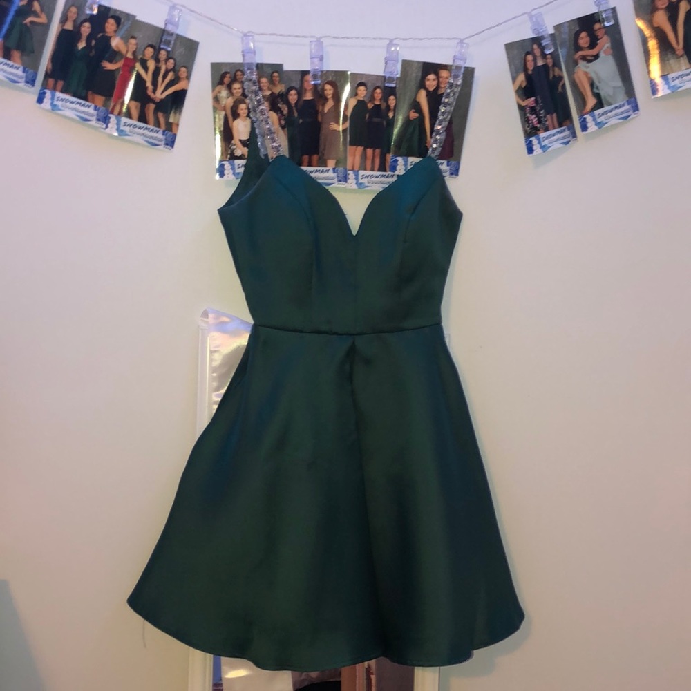 Green Homecoming Dress